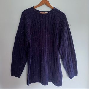 Men’s Purple confetti Sweater